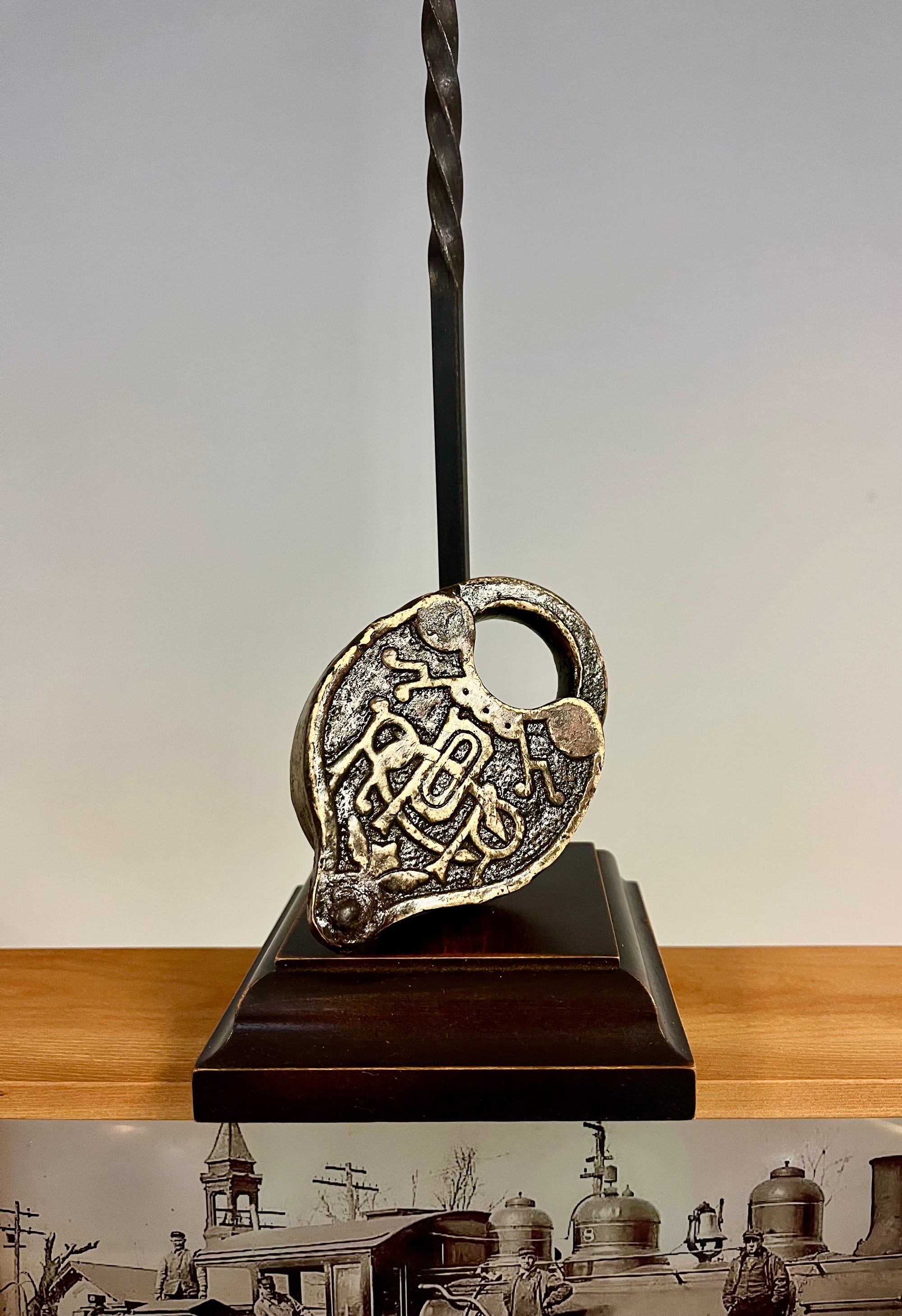 Pennsylvania Railroad (PRR) Fancy Switch Lock