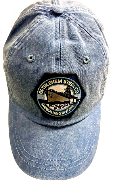 Bethlehem Steel Company Shipbuilding Division Embroidered Baseball or Trucker Hat