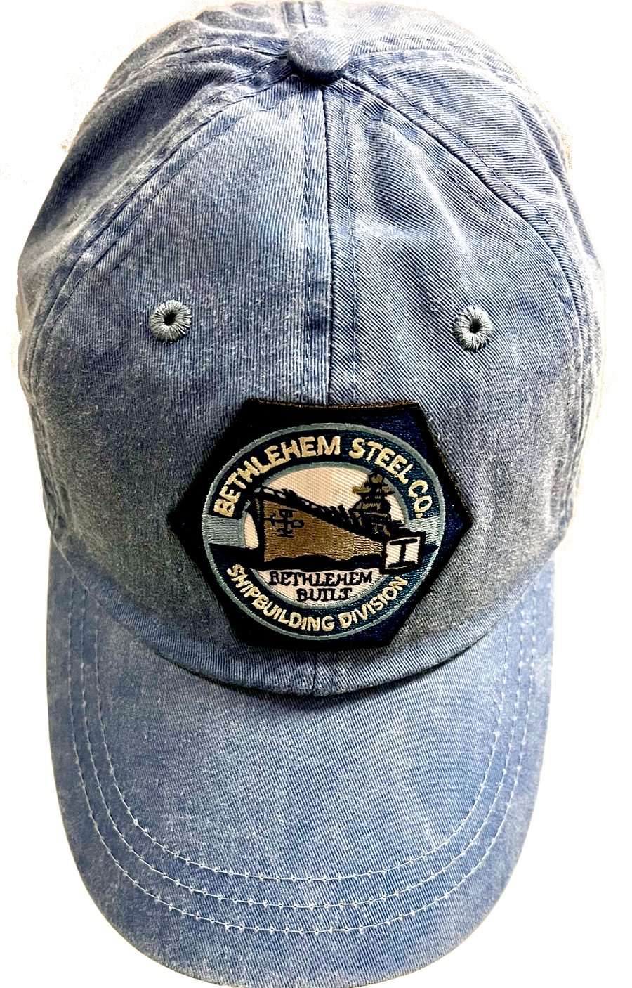 Bethlehem Steel Company Shipbuilding Division Embroidered Baseball or Trucker Hat