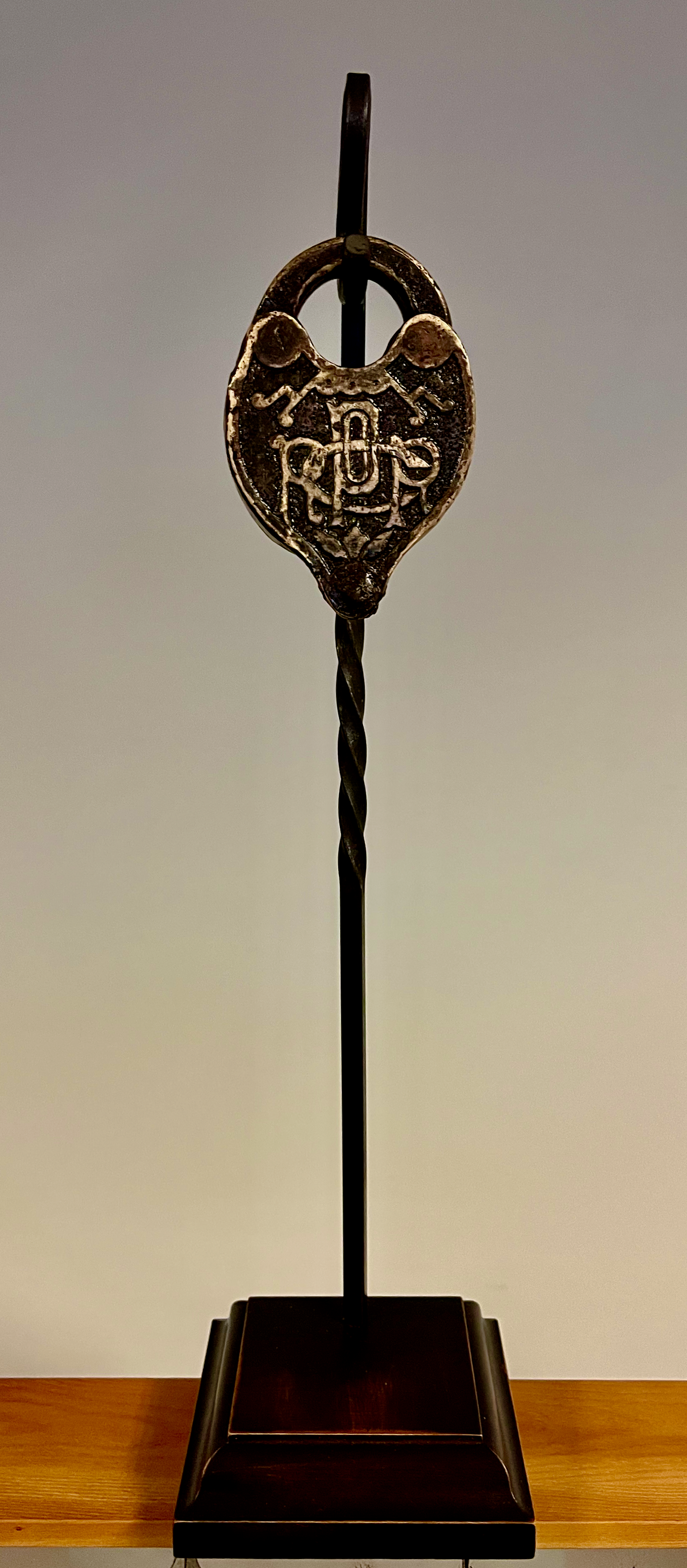 Pennsylvania Railroad (PRR) Fancy Switch Lock