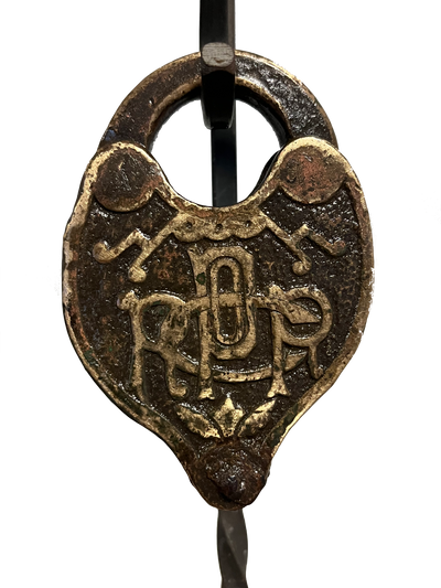 Pennsylvania Railroad (PRR) Fancy Switch Lock