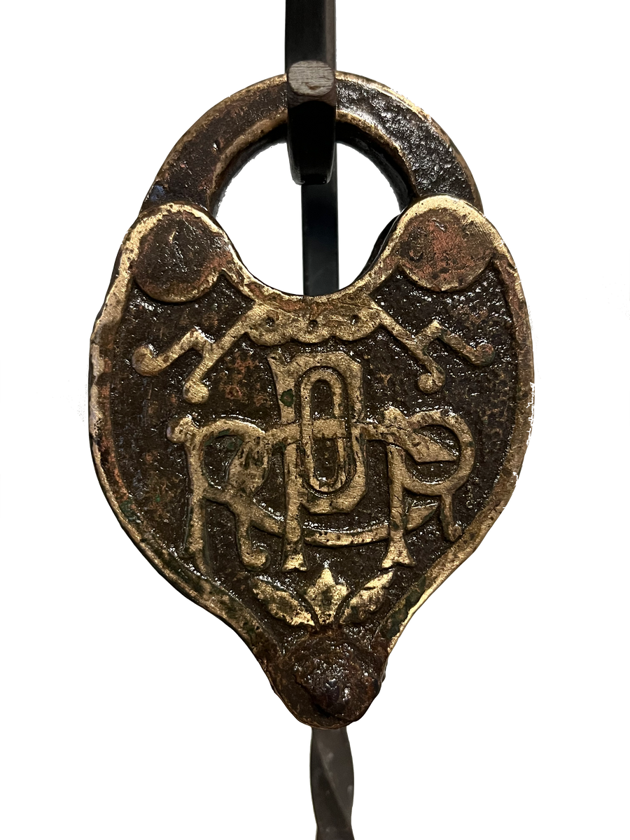 Pennsylvania Railroad (PRR) Fancy Switch Lock