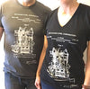 Bethlehem Steel Rolling Mill mechanical patent T-Shirt