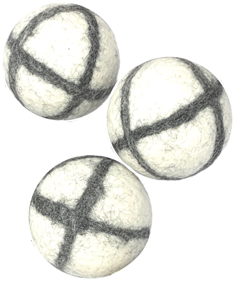 X-Large Handmade Felted Dryer Balls