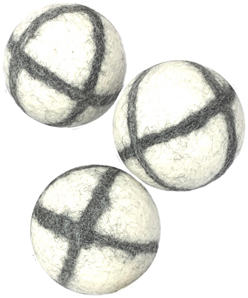 X-Large Handmade Felted Dryer Balls