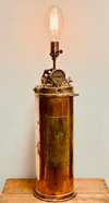 Rare Bethlehem Steel  Fire Extinquisher Lamp