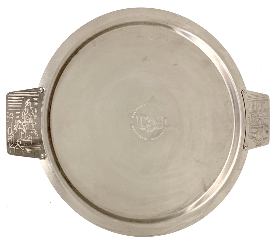 Rare US Steel Executive Tray