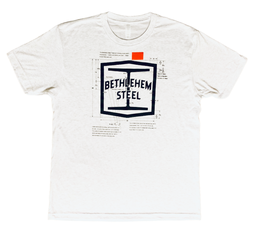 Bethlehem Steel Logo Design T-Shirt