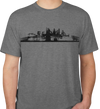 Rare WW2 image Bethlehem Steel Skyline T-shirt