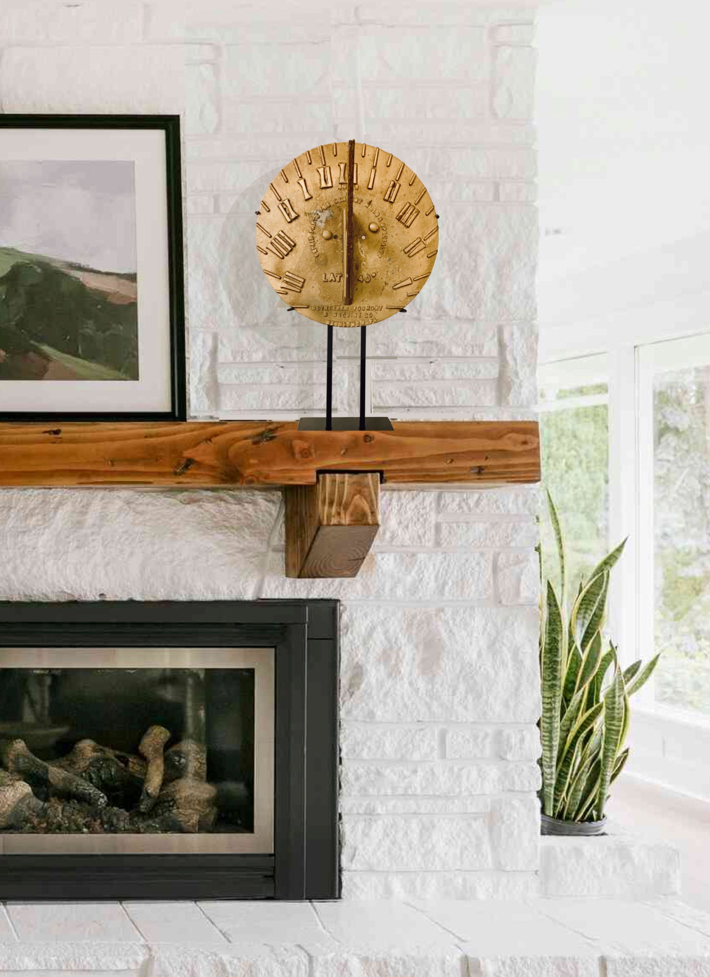 Bethlehem Foundry & Machine Company Sundial 19th Century