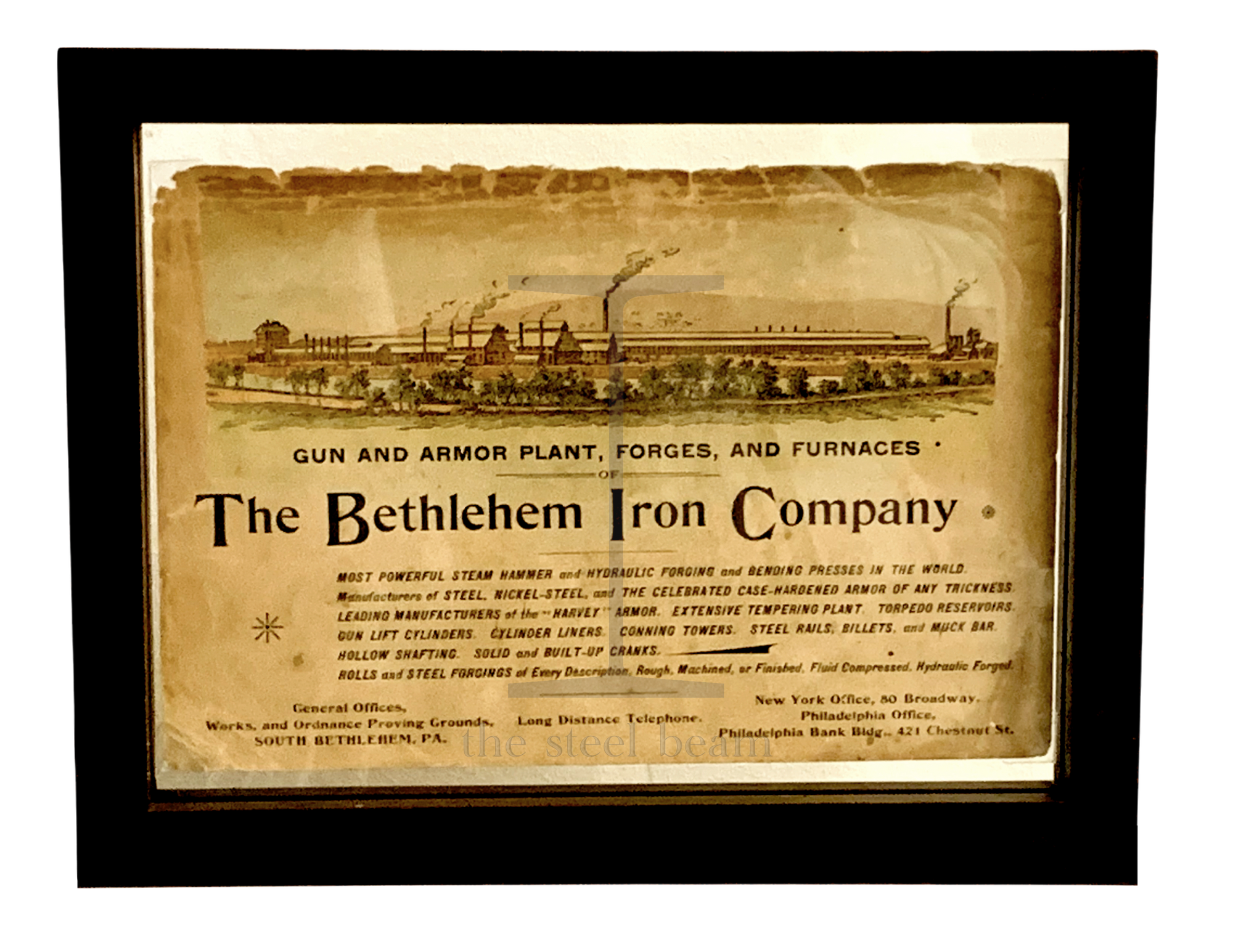 Bethlehem Iron Company C. 1895