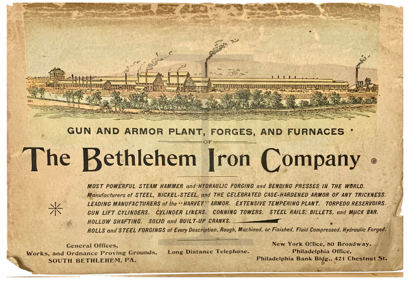 Bethlehem Iron Company C. 1895
