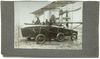 Rare Early Pusher Biplane with boat hull carrying passengers