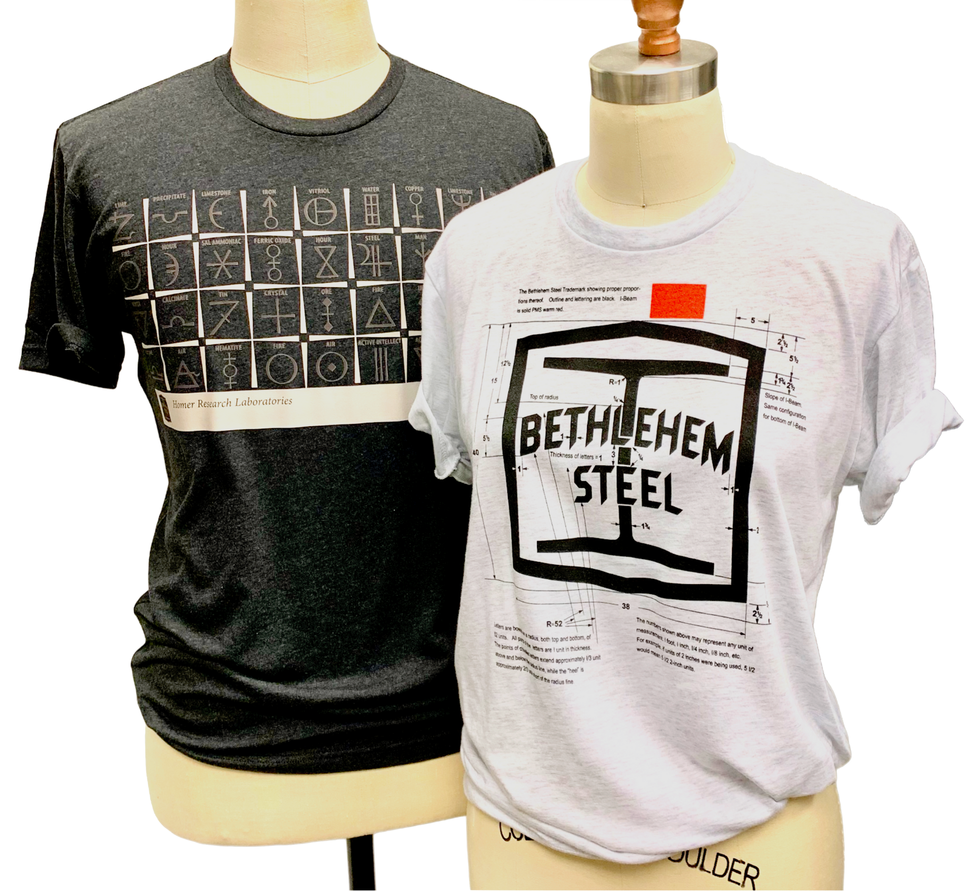 Homer Research Laboratories Alchemy Symbols T-Shirt