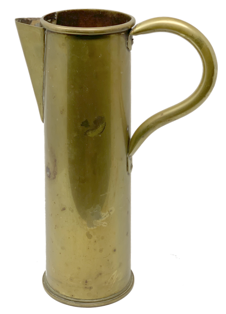 1915 Bethlehem Steel Hand-Soldered Trench Art Pitcher (WW1)