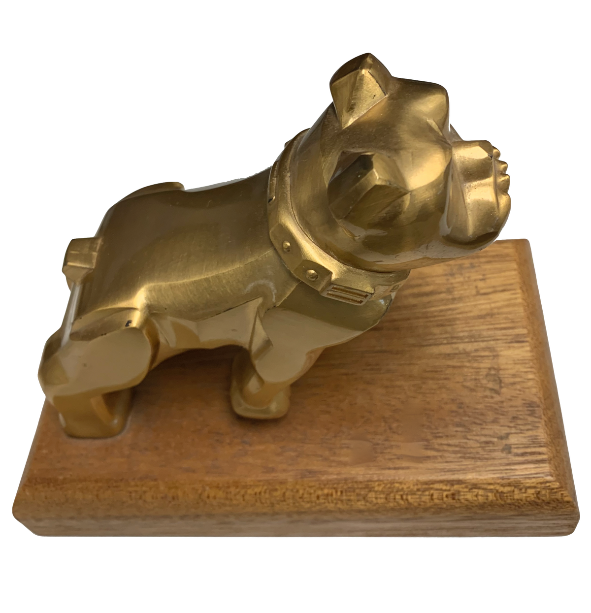 Vintage Mack Truck Bull Dog Brass Hood Ornament - thesteelbeam