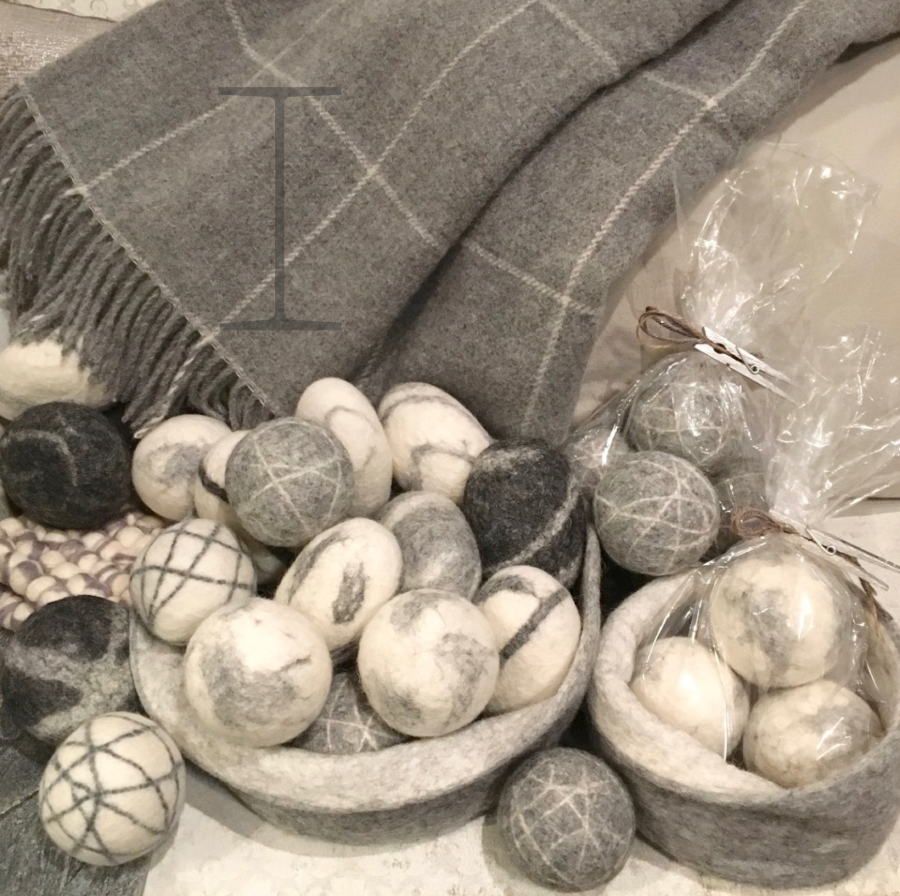 X-Large Handmade Felted Dryer Balls