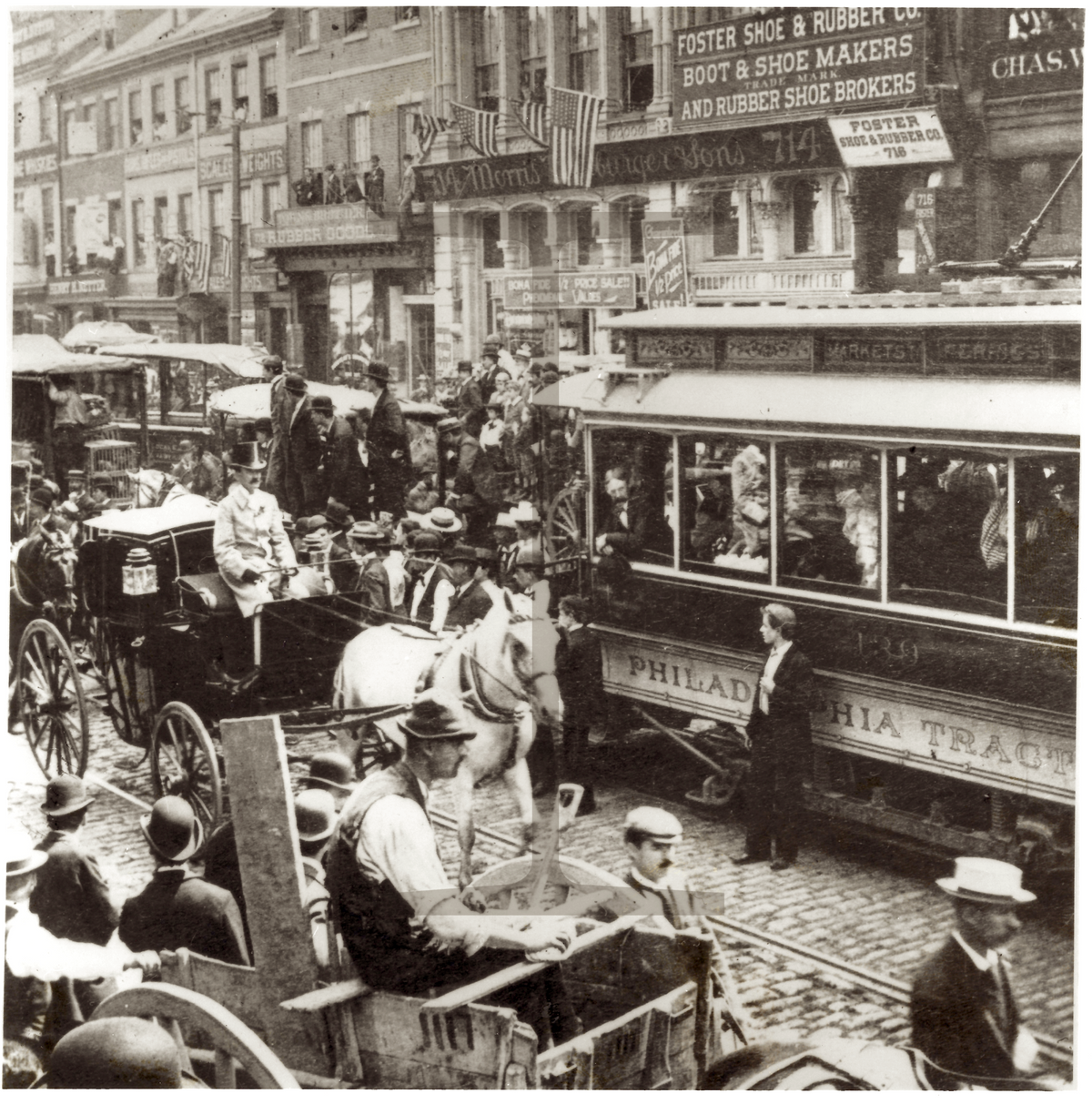 1897 Philadelphia Traffic Jam