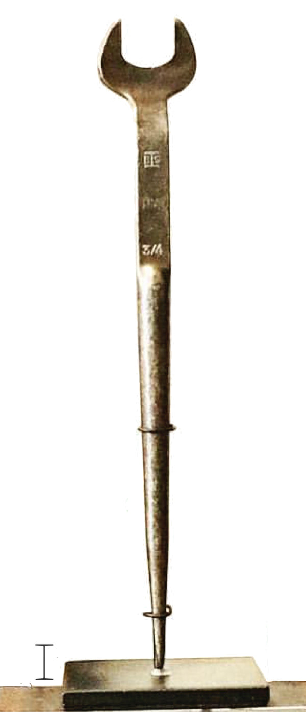Bethlehem Steel Spud Wrench Sculpture - thesteelbeam
