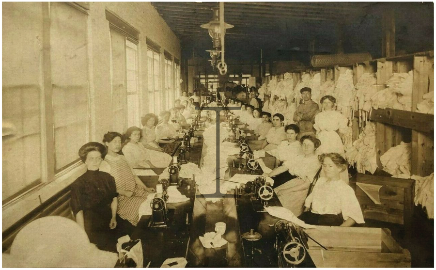 Shirtwaist Factory-New York's Lower East Side Photo 1911
