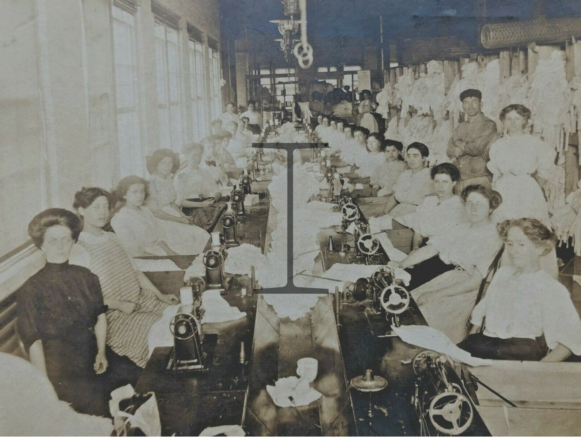 Shirtwaist Factory-New York's Lower East Side Photo 1911