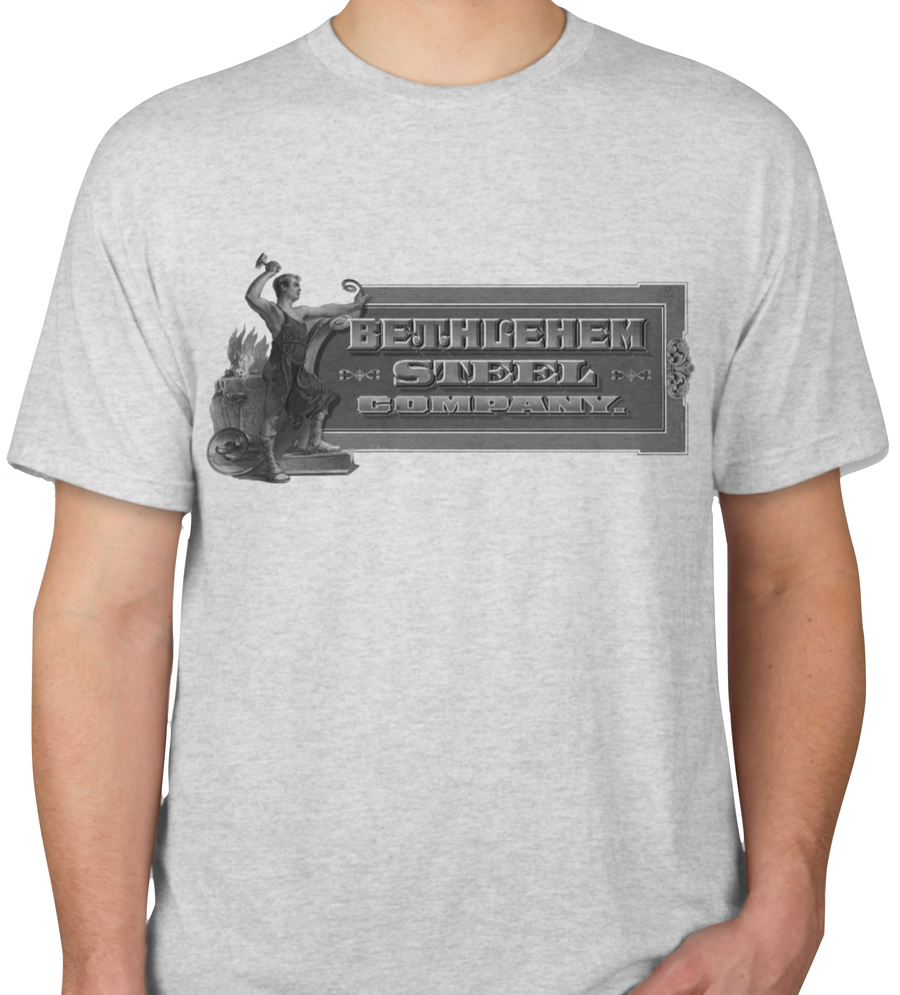 Uncirculated Bethlehem Steel Company Blacksmith T-Shirt